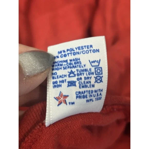 Vintage Russell Athletic Baseball Coach T Shirt Fairview Methodist Large USA - Picture 12 of 12